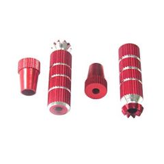 Embouts de stick M3 Rouge - longs
