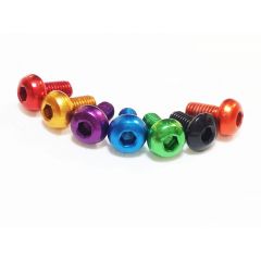 Vis alu 7075 anodisée M3x6mm - 10 pcs
