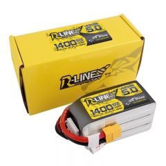 Batterie Lipo Tattu R-Line 6S 1400mAh 150C - Version 5.0