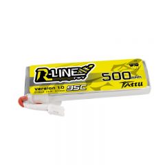 Batterie Lipo Tattu 1S 500mAh 95C - 1 pièce