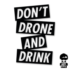 Sticker - Drone and Drink