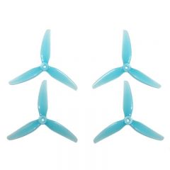 HQProp 5.1x4.1x3 POPO PC (Light Blue) (2x CW, 2x CCW)