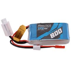 Batterie GensAce Lipo 2S 800mAh 7.4V 45C - JST-SYP