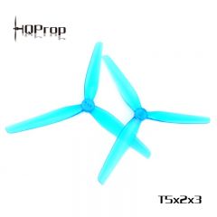 HQ Durable T5X2X3 - PC - Bleu (2X CW + 2XCCW)