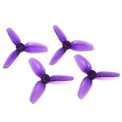 HQ T2.5X3.5X3 Polycarbonate Durable Prop (Purple) (2x CW, 2x CCW)