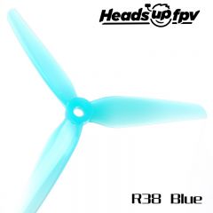 HQProp R38 HEADSUP RACING Blue (4pcs)