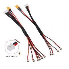 Adaptateur XT30 Femelle vers Micro JST 1.25 Male 1S - Série