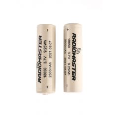 Batteries Radiomaster 2500mAh 3.7v Li-Ion 18650 (2pc)
