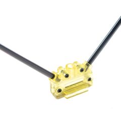 Support V d'antenne pour récepteur - Noir
