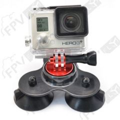 Gopro support à ventouse triangle