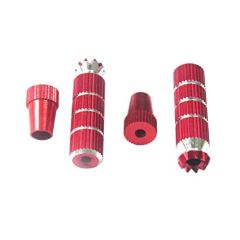 Embouts de stick M3 Rouge - longs
