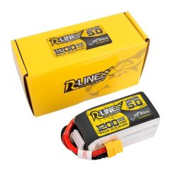 Batterie Lipo Tattu R-Line 6S 1200mAh 150C - Version 5.0