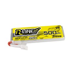 Batterie Lipo Tattu 1S 500mAh 95C - 1 pièce