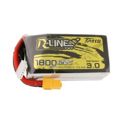 Batterie Lipo Tattu R-Line 1800mAh 120C 4S V3 - XT60