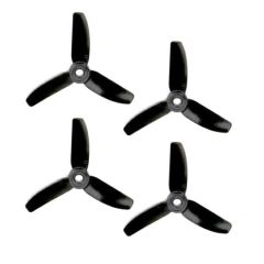 HQ 3X3x3 Polycarbonate Durable Prop (Noir) (2x CW, 2x CCW)