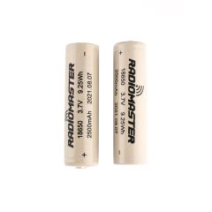 Batteries Radiomaster 2500mAh 3.7v Li-Ion 18650 (2pc)